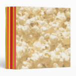 Movie Popcorn Notebook Vinyl Binders
