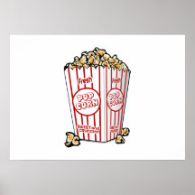Movie Popcorn Posters