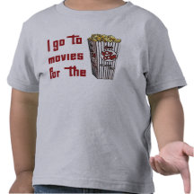 Movie Popcorn Tshirt