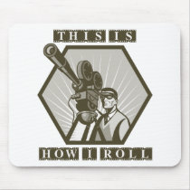 movie tv film camera director mouse pad