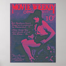 Movie Weekly 1922 Posters
