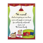 Moving Announcement Post Card