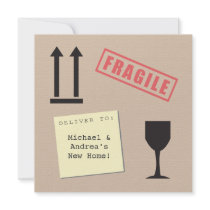 Moving box, New Home / address Announcement