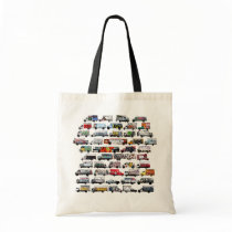 Moving Canvases - Bay Area Graffiti Trucks Tote