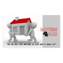 Moving Co. Business Card
