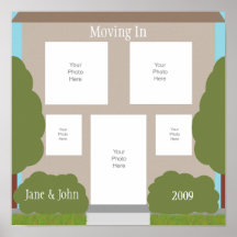 Moving In House Scrapbook Page Print