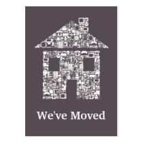 Moving Out Change of Address Notification Cards
