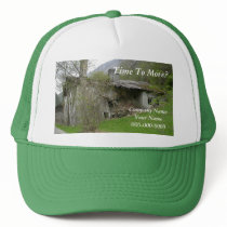 Moving/Real Estate Ad Hat