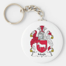 Moyle Family Crest Keychain