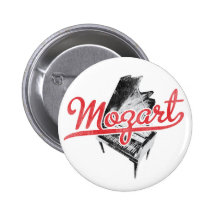 Mozart - Austrian Composer Musician Pins