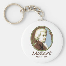 Mozart Key Chain