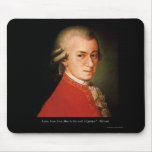 Mozart "Love Love Love" Quote Gifts & Collectibles Mouse Pad