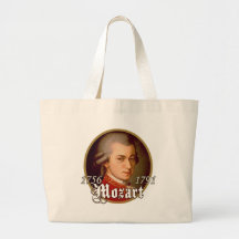 Mozart Tote Bags