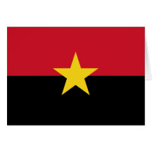 Mpla, Angola Greeting Card