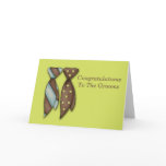 Mr and Mr, Two Grooms Wedding Cards