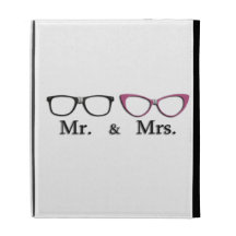 Mr. And Mrs. Geek iPad Folio Cases