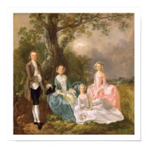 Mr and Mrs John Gravenor and their Daughters, Eliz posters