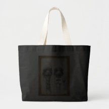 Mr. and Mrs Ostrich - framed Bags