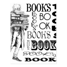 Mr. Books Post Card