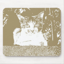 Mr. Cat Mousepad 001