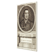 Mr Charles Churchill Stretched Canvas Print