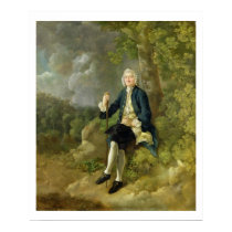 Mr Clayton Jones, c.1744-45 (oil on canvas) posters