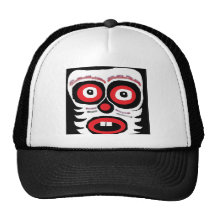 mr clown face trucker hats