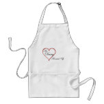 Mr. Darcy Married Up aprons
