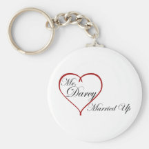 Mr. Darcy Married Up Key Chain