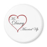 Mr. Darcy Married Up magnets