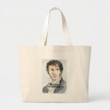 Mr Darcy of Pemberley Canvas Bags