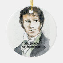 Mr Darcy of Pemberley Ornaments