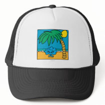 Mr Daydream Beach Scene Mesh Hat
