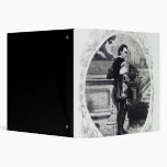 Mr. Edwin Booth as Iago 3 Ring Binder