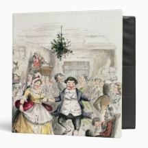 Mr Fezziwig's Ball, from 'A Christmas Carol' 3 Ring Binders