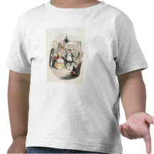 Mr Fezziwig's Ball, from 'A Christmas Carol' T-shirts
