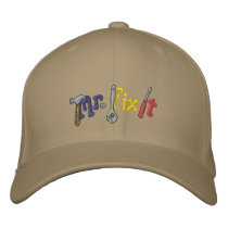 Mr Fix It Embroidered Baseball Cap