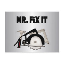 Mr Fix It Postcard