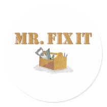 Mr. Fix-It Sticker
