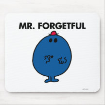 Mr Forgetful Classic Mouse Pad