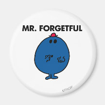 Mr Forgetful Classic Refrigerator Magnet