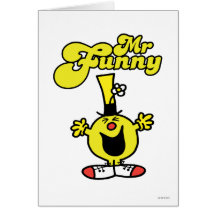 Mr Funny Logo 1 Cards