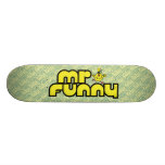 Mr Funny Logo 3 Custom Skateboard