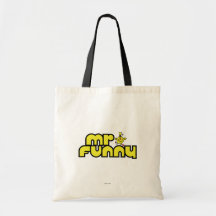 Mr Funny Logo 3 Tote Bags