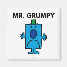 Mr Grumpy Classic Refrigerator Magnets