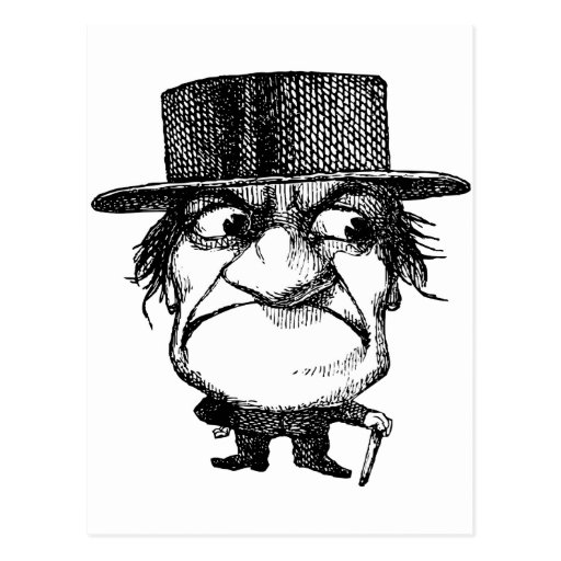 Mr Grumpyhead Postcard