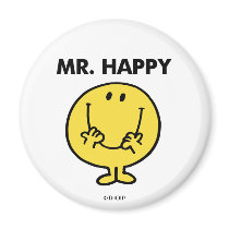 Mr Happy Classic 1 Fridge Magnets