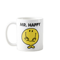 Mr Happy Classic 1 Coffee Mugs