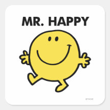 Mr Happy Classic 2 Sticker