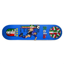 Mr Italian Stallion Forza Azzurri Italy 2012 gifts Skate Board Deck